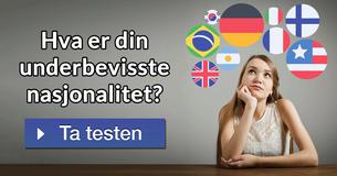 Hva er din underbevisste nasjonalitet?
