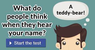 What do people think when they hear your name?