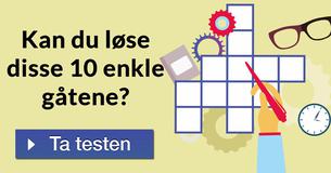 Kan du løse disse 10 enkle gåtene?