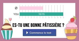 Es-tu une bonne pâtissière ?