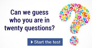 Can we guess who you are in twenty questions?