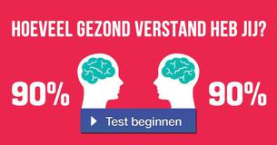 Hoeveel gezond verstand heb jij?