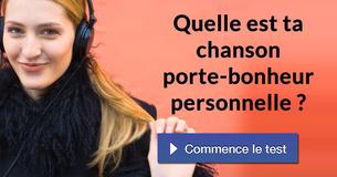 Quelle est ta chanson porte-bonheur personnelle ?