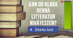 Kan du klara denna litteratur nivåtesten?