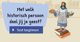 Met welk historisch persoon deel jij je geest?