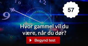 Hvor gammel vil du være, når du dør?