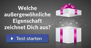 Welche außergewöhnliche Eigenschaft zeichnet Dich aus? 