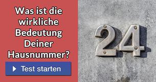 Was ist die wirkliche Bedeutung Deiner Hausnummer?