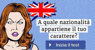 A quale nazionalità appartiene il tuo carattere?