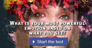 What is your most powerful emotion based on what you see?