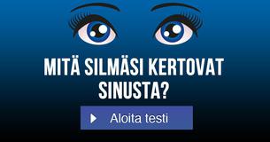 Mitä silmäsi kertovat sinusta?