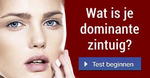 Wat is je dominante zintuig?