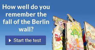 How well do you remember the fall of the Berlin wall?