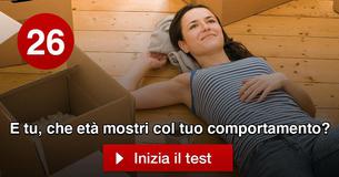 Che età mostri col tuo comportamento?