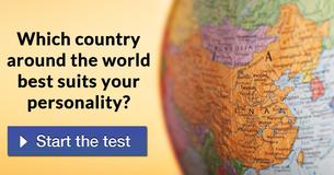 Which country around the world best suits your personality?