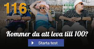 Kommer du att leva till 100?