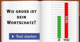Wie groß ist Dein Wortschatz?