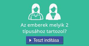 Az emberek melyik 2 típusához tartozol?   
