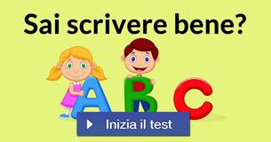 Sai scrivere bene?