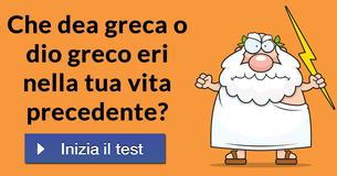 Che dea greca o dio greco eri nella tua vita precedente? 