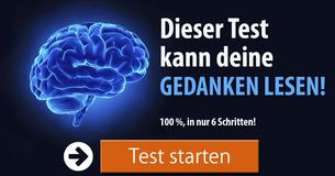 Dieser Test kann Deine Gedanken lesen! 100%ig, in nur 6 Schritten!