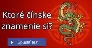 Ktoré čínske znamenie si?