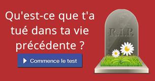 Qu'est-ce que t'a tué dans ta vie précédente ?