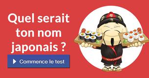 Quel serait ton nom japonais ?
