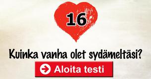 Kuinka vanha olet sydämeltäsi?