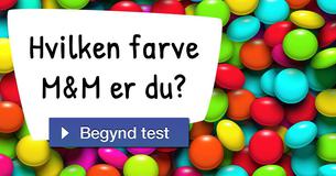 Hvilken farve M&M er du?