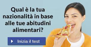 Qual è la tua nazionalità in base alle tue abitudini alimentari?