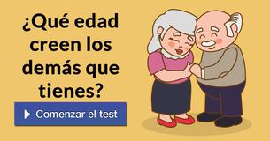 ¿Qué edad creen los demás que tienes?