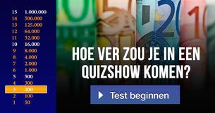 Hoe ver zou je in een quizshow komen?