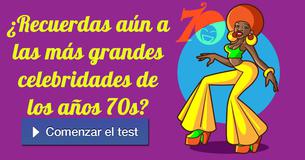 ¿Recuerdas aún a las más grandes celebridades de los años 70s?