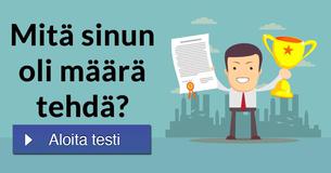 Mitä sinun oli määrä tehdä?
