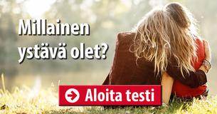 Millainen ystävä olet?