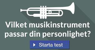 Vilket musikinstrument passar din personlighet?