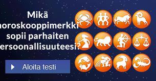 Mikä horoskooppimerkki sopii parhaiten persoonallisuuteesi?