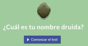¿Cuál es tu nombre druida?