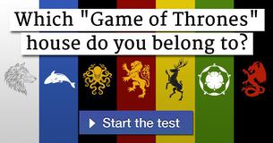 Which "Game of Thrones" house do you belong to?
