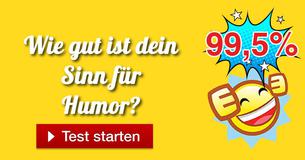 Wie gut ist dein Sinn für Humor?