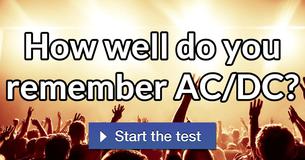 How well do you remember AC/DC?