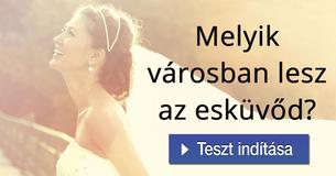 Melyik városban lesz az esküvőd?