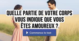 Quelle partie de votre corps vous indique que vous êtes amoureux ?