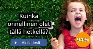 Kuinka onnellinen olet juuri nyt?