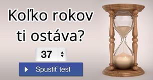 Ko?ko rokov ti ostáva?