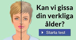 Kan vi gissa din verkliga ålder?