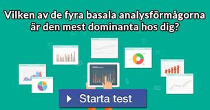 Vilken av de fyra basala analysförmågorna är den mest dominanta hos dig?