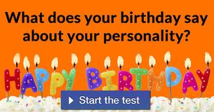 What does your birthday say about your personality?