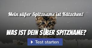 Was ist dein süßer Spitzname?